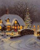 Thomas Kinkade - wallpaper preview