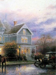 Thomas Kinkade - wallpaper preview
