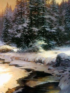 Thomas Kinkade - wallpaper preview