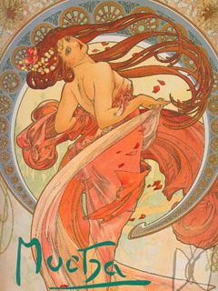 Alfons Mucha - wallpaper preview