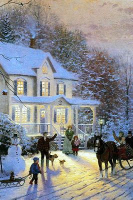 Thomas Kinkade - wallpaper preview