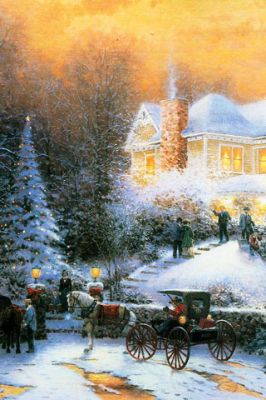 Thomas Kinkade - wallpaper preview