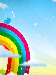 Rainbow - wallpaper preview
