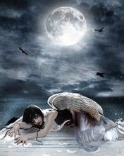 Fallen Angel - wallpaper preview