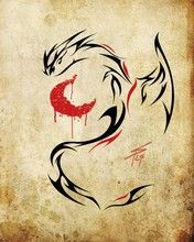 Red Moon - wallpaper preview