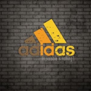 Tapeta z Logo Adidas