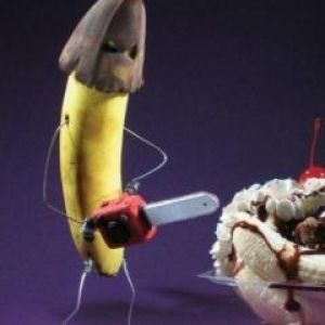 Banan z Piłą Łańcuchową