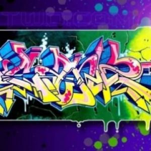 Kolorowa Sztuka Graffiti