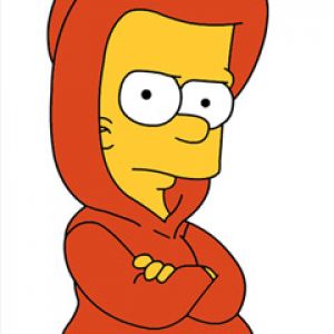 Bart Simpson w Bluzie