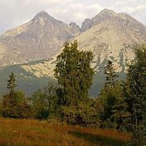 Wspaniały krajobraz górski