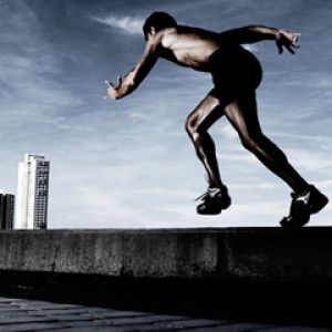 Dynamiczny Sportowiec w Akcji