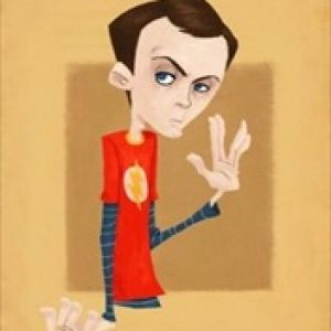 Ilustracja Postaci z Kreskówki