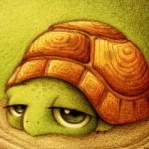 Ilustracja Uroczej Żółwicy