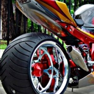 Stylowy Motocykl Custom