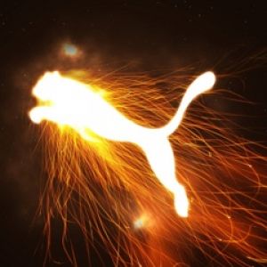 Logo Puma w Płomieniach