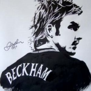Portret Davida Beckhama