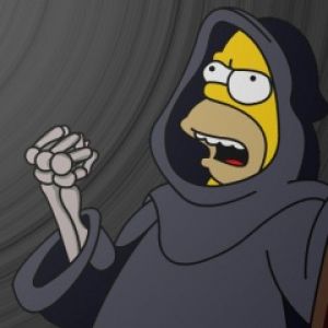 Homer Simpson jako Żniwiarz