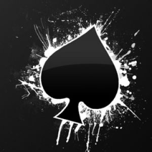 Czarny Symbol Pik