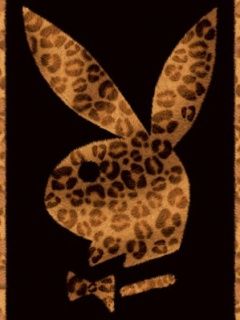 Playboy Logo Leopard Print - wallpaper preview