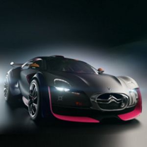 Futurystyczny Design Samochodu Citroen