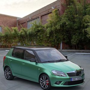 Zielony Samochód Skoda