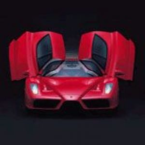 Czerwone Ferrari Enzo