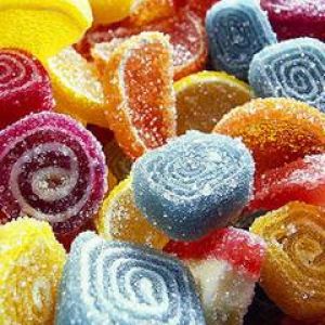 Kolorowe Cukierki w Spirale