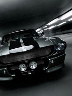 Klasyczny Mustang w Ruchu - wallpaper preview