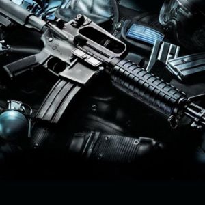 Tło z Bronią Counter-Strike