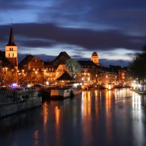 Nocny Widok Strasburga