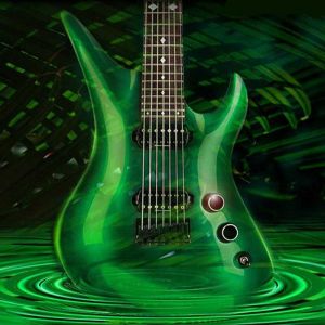 Zielona Gitara Elektryczna
