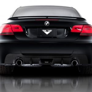 Czarne BMW Z Tyłu