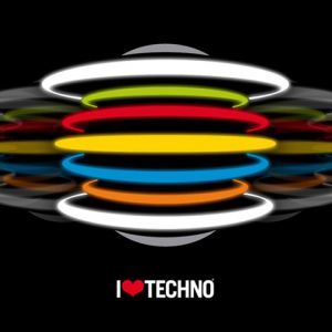 Kocham Abstrakcyjny Design Techno