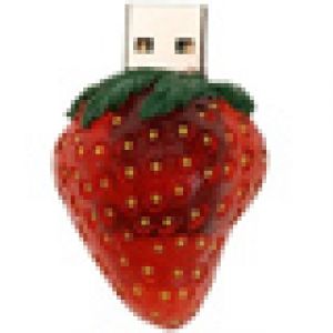 USB w kształcie truskawki