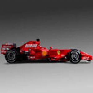 Samochód wyścigowy Ferrari F1