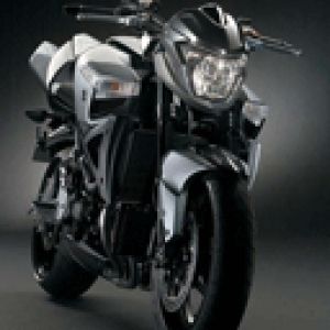Elegancki Czarny Motocykl