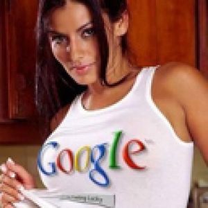 Dziewczyna z Logo Google