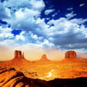 Krajobraz Monument Valley