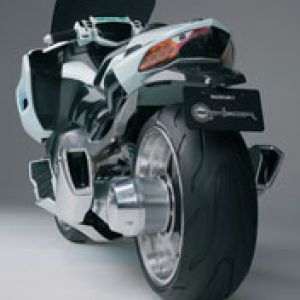 Elegancka Nowoczesna Motocykl