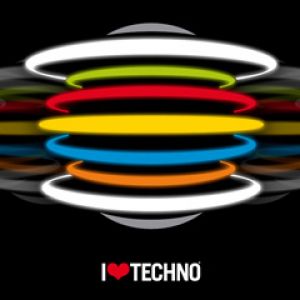 Tapeta I Love Techno