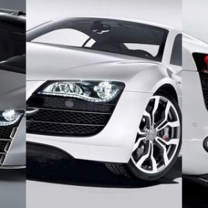 Samochód sportowy Audi R8