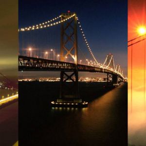 Nocne Widoki na Most Golden Gate