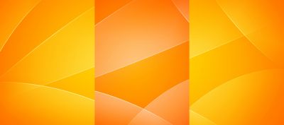 Żywy Pomarańczowy Design Abstrakcyjny