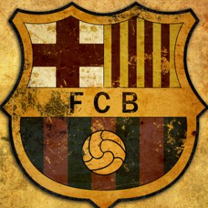 Vintage logo FC Barcelona