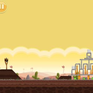 Scena Gry Angry Birds