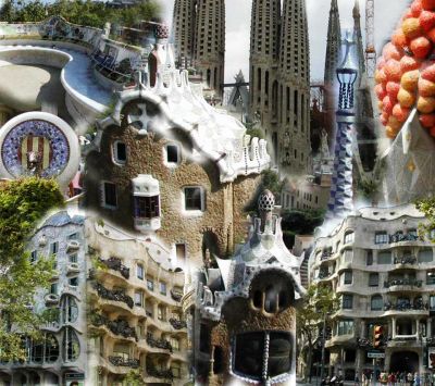 Architektoniczne cuda Gaudí'ego - wallpaper preview