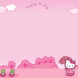 Uroczy Tapeta Hello Kitty