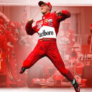 Celebracja Michaela Schumachera w Ferrari
