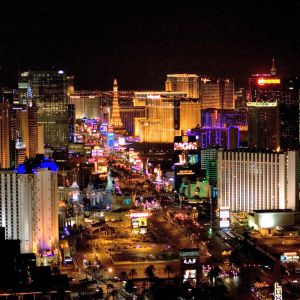 Nocna Panorama Las Vegas