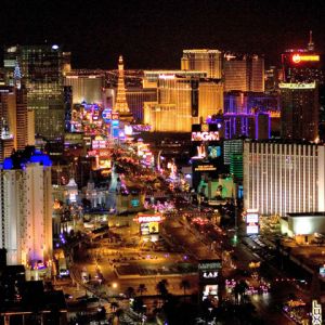 Nocna Panorama Las Vegas